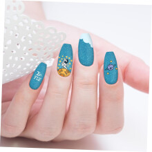 6 placas de estampado de uñas con diseño floral, kit de estampado de uñas de metal delicado, plantillas para manualidades.