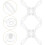 100pcs Clothes Tag Ropes Label Hanging String Fastener Security Loops for Boutique Garment Tag String 4