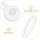 100pcs Clothes Tag Ropes Label Hanging String Fastener Security Loops for Boutique Garment Tag String 7