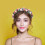 1 τεμάχιο Vintage Floral Κορδέλα με Στρας, Κομψά Νυφικά Καπέλα 4
