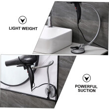 Suporte de secador de cabelo rotativo para suporte de secador de cabelo de montagem de parede de viagem