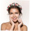1 τεμάχιο Vintage Floral Κορδέλα με Στρας, Κομψά Νυφικά Καπέλα 8