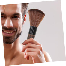 Broken Hair Brush Soft Bristles for Beard Grooming Portable Men Beard Cleaning Tool