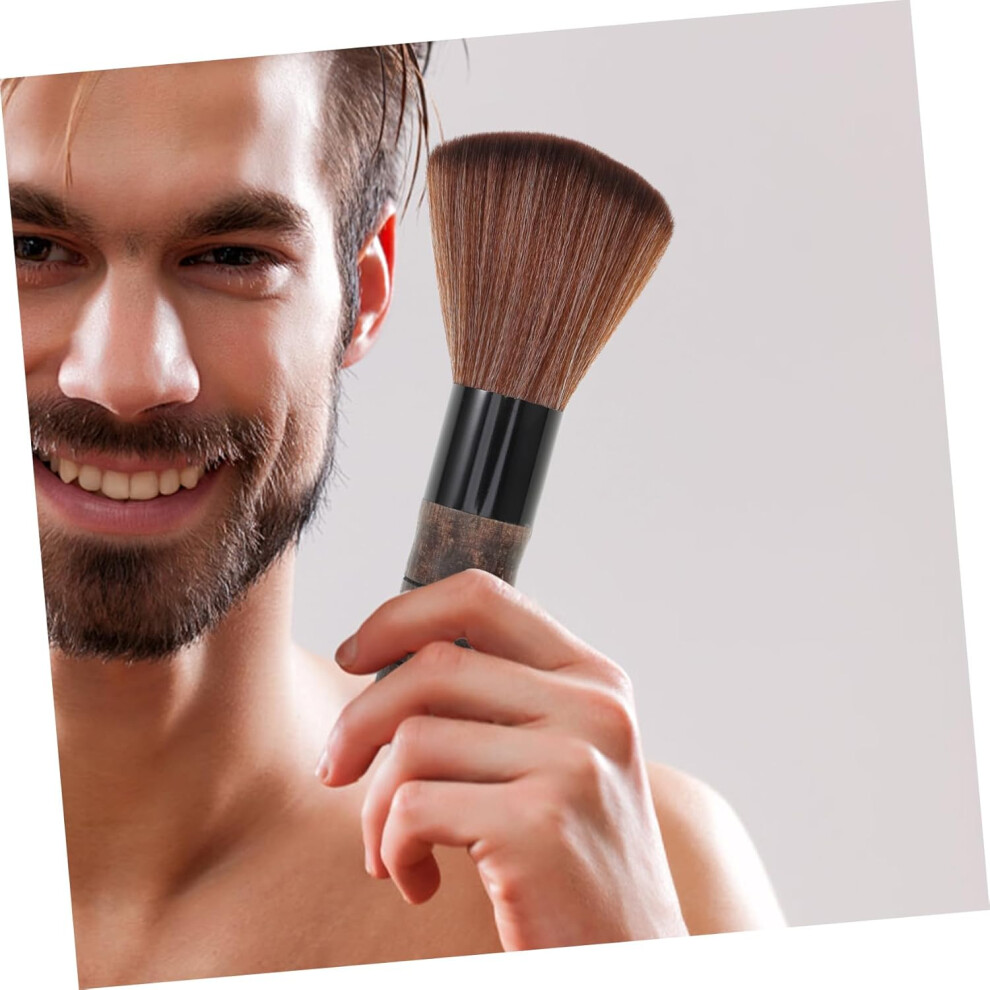 Hkhbjs Broken Hair Brush Soft Bristles For Beard Grooming Portable Men Beard Cleaning Tool