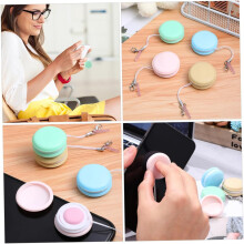 8 Stück Macaron-Display-Reinigungstücher für Handys, weich, wiederverwendbar, für Reisen und Büro
