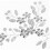 Brauthaarkamm mit Strasssteinen, elegantes florales Design, Haaraccessoire 3