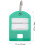 50pcs Key Tags Tags Plastic Id Label for Luggage Split Rings Key Tabs for Management 2