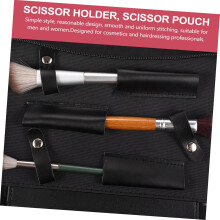 Bolsa de tesoura de cabelo Barber Pouch Casos Ferramentas de salão Minimalista Bolsa de titular de tesoura de cabelo para estilo profissional