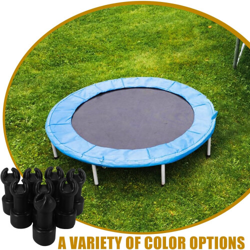8pcs Trampoline Rod Caps Replacement Trampoline Pole Covers Plastic Accessories 2