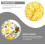 Printed Patchwork Fabric Bundle 8pcs Yellow Floral Cotton Sheets DIY Sewing Accessories Quilting Cloth 7