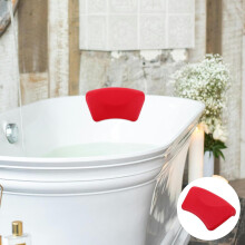 Ergonomický protiskluzový polštář do vany, měkká opěrka krku pro relaxační lázeňský zážitek z namáčení ve vaně