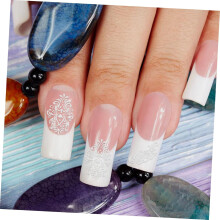 8 ark nagelkonstklistermärken blommadekaler självhäftande nagelklistermärken för gör-det-själv-konstdesigner