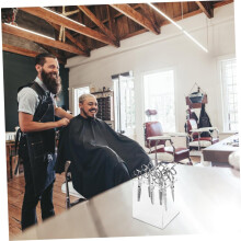Scherenständer aus Acryl für Friseursalons, Scherenablage, Aufbewahrung für Friseurwerkzeuge, Scherenorganizer