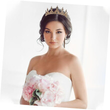 Capeçalho da coroa da noiva com Strass Dance Party Fairy Tiara