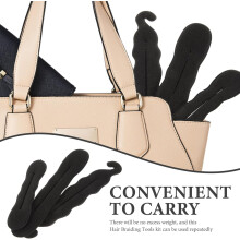 Hair Curler Portable Hair Styling Tools Twisting Bun Making Tools for Women Includes Ponytail Holder