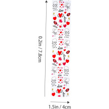 90 Sheets Floral Nail Art Nail Stickers Decals Manicure for Boys and Girls for DIY
