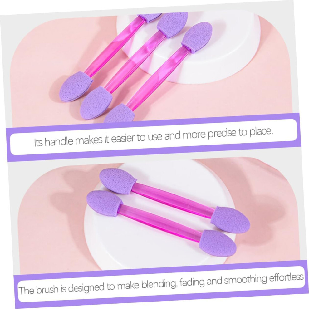 Hkhbjs 50Pcs Nail Art Gradient Color Sponges For Creative Manicure Double-Headed Soft Sponge Brushes