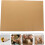 100 folhas 70G papel de embalagem de Kraft marrom 20,47 x 14,57 polegadas papel de embalagem a granel 7