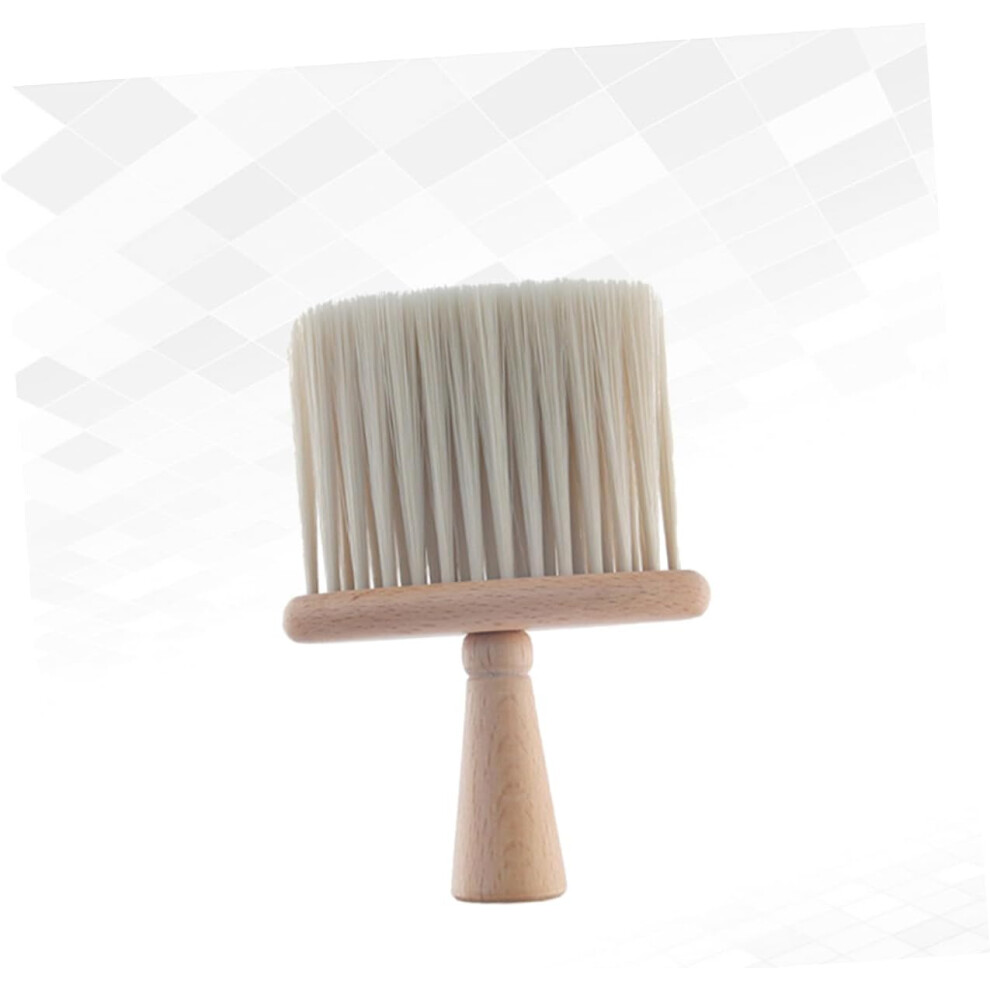Hkhbjs Wooden Hair Salon Brush Broken Hair Cleaning Brush Styling For Home Shop Barber Use