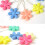 40pcs Threader for Needle Plastic Copper Material Plum Blossom Head Charming Style 1