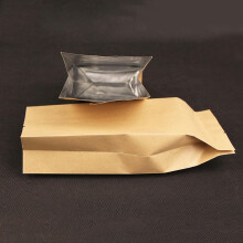 100 sachets d'emballage alimentaire en aluminium thermoscellables, 10,5 x 5 x 2 pouces, en papier kraft.
