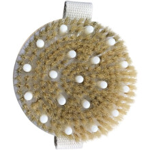 Escova de banho redonda escova de corpo seco para chuveiro esfregador unisex produtos de banho função de massagem
