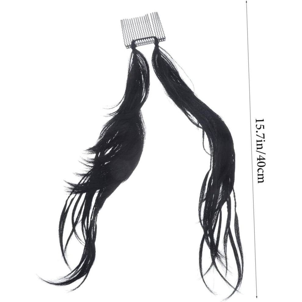 Hkhbjs Bun Ponytail Decorative Hair Natural Messy Bun Wig Attachment