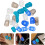 24pcs Finger Protectors Rubber Finger Tips in Assorted Sizes S/m/l 4