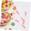 100sheets Nougat Candy Wrappers de papel elegante Dot Wraps Food-safe para presentes e confecção de doces 4