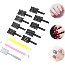 12-delige Cat Eye Manicure Magnet Tool Set voor Gel Nagellak met Magnetische Sticks