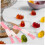 100sheets Nougat Candy Wrappers de papel elegante Dot Wraps Food-safe para presentes e confecção de doces 6
