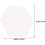 100pcs Quilting Paper Piercing Mold Template with Good Flexibility and Smooth Surface 2
