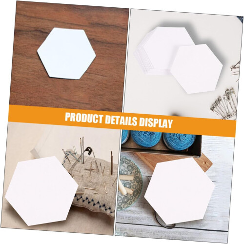 100pcs Quilting Paper Piercing Mold Template with Good Flexibility and Smooth Surface 2