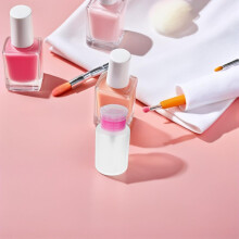 10 Stück tragbare, nachfüllbare Pumpflaschen mit Nagel- und Make-up-Entfernungswerkzeugen