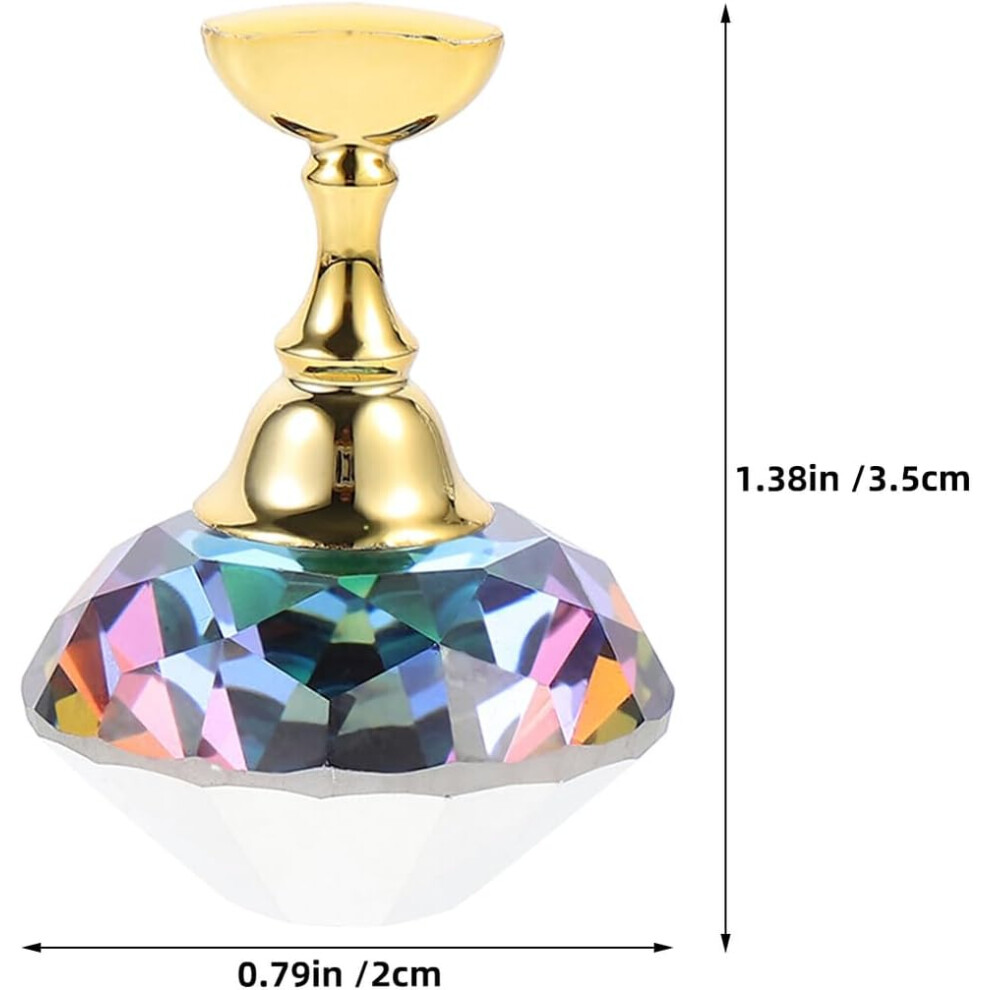 Hkhbjs 2 Sets Nail Art Practice Nail Tips Holder Stand For False Tips Diy And Salon Manicure Tool Fits Beginners