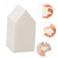100 houppettes en velours pour l'application du maquillage, éponges douces pour le visage