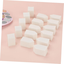 100 borlas de terciopelo para aplicar maquillaje y esponjas faciales suaves.