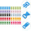 50Pcs 10Mm Quick Release Plastic Buckle Clips for Backpack Webbing Straps, Safety Snap Buckles 3