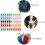 50Pcs 10Mm Quick Release Plastic Buckle Clips for Backpack Webbing Straps, Safety Snap Buckles 6