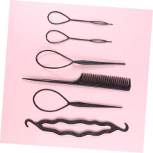 Kit de coiffure 71 pièces pour chignons et tresses, idéal pour femmes et filles, mariages et fêtes.