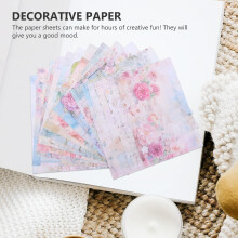 DIY-Scrapbook-Papierbögen zum Basteln, dekoratives Hintergrundpapier