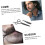 Mustache Trimming Scissors and Beard Shears 3pcs Set with Pu Leather Storage Bag 4