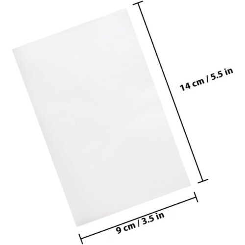 100pcs Packing Paper Roll Wrapper Oil-Resistant Paper Stable Packaging Support Convenient Storage White 1