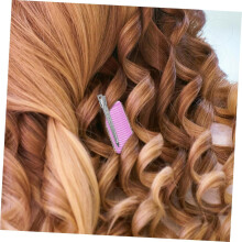 Lockenwickler-Set mit Clips und Kamm für voluminöse Ponyfrisuren, geeignet für langes bis mittellanges Haar