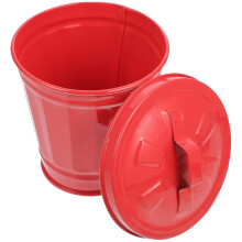 2 Mini-Mülleimer, Tisch-Abfalleimer für Blumentopfdeckel, kleiner Abfalleimer für Zuhause und Büro, einfacher Mülleimer für den Schreibtisch