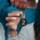100pcs Round Numbered Tags with Metal Rings, Plastic Numbered Discs Key Tags for Identification 5