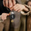 100pcs Round Numbered Tags with Metal Rings, Plastic Numbered Discs Key Tags for Identification 8