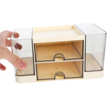 Cutie de depozitare pentru papetărie desktop, sertare, mini organizator de sertare