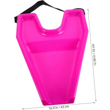 Lavacapelli rapido, vassoio portatile per shampoo per uso domestico, bacinella in plastica per risciacquo da salone.