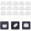 24pcs Flute Open Hole Plug Key Cap Replacement Silicone Material Easy to Install and Remove Protecting Instrument 5